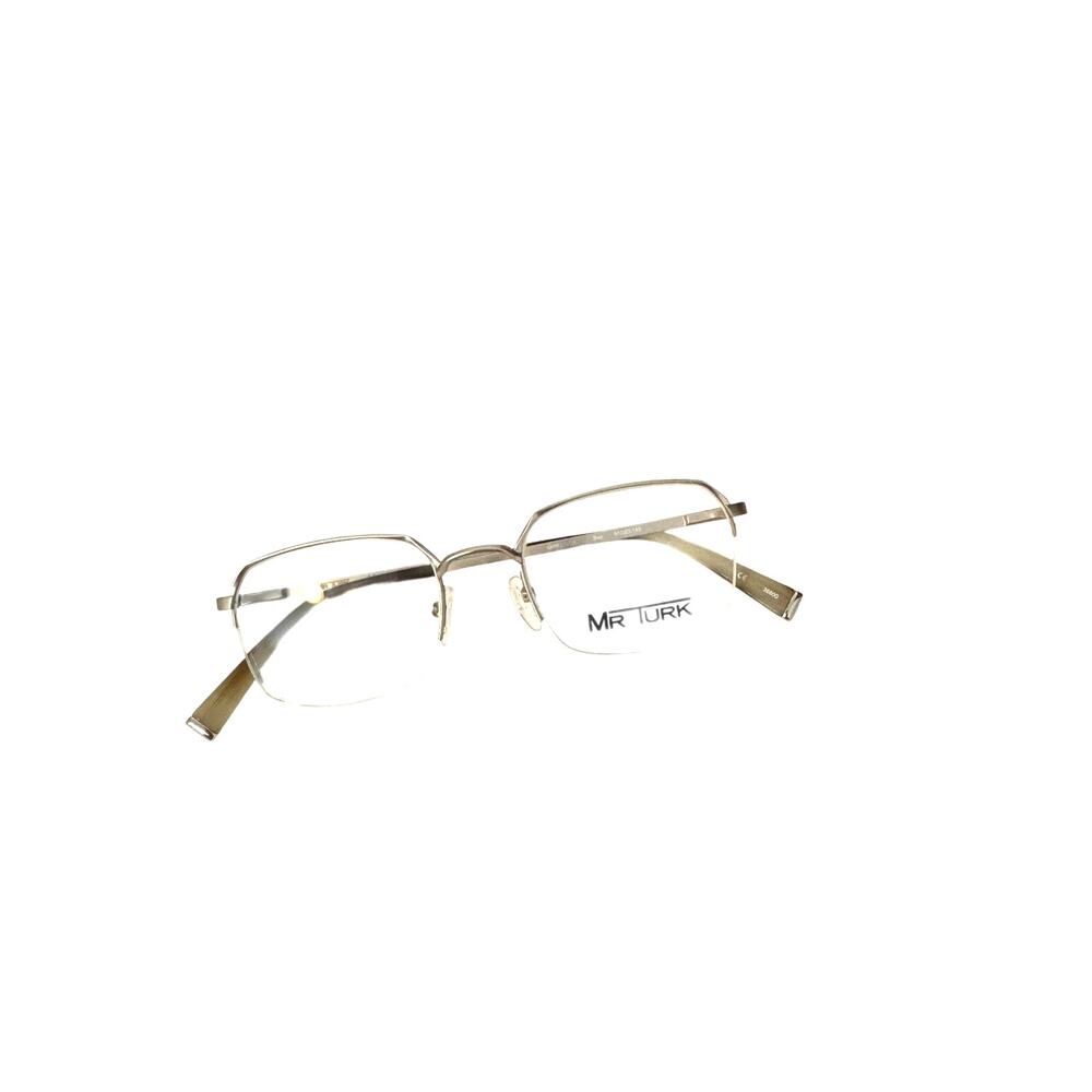 NEW MR Turk Bos Gold Round eye glasses